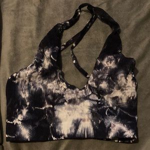 tie dye bralette